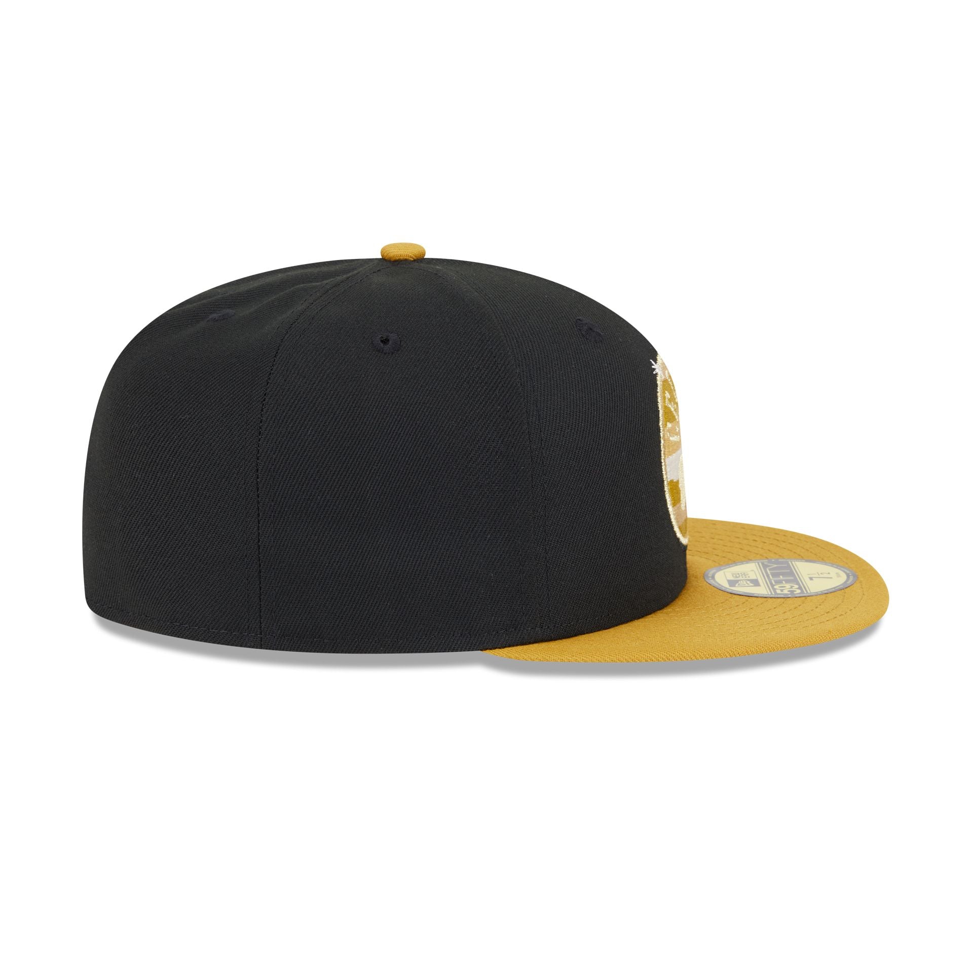 Boston Celtics Metallic Gold Logo 59FIFTY Fitted Hat