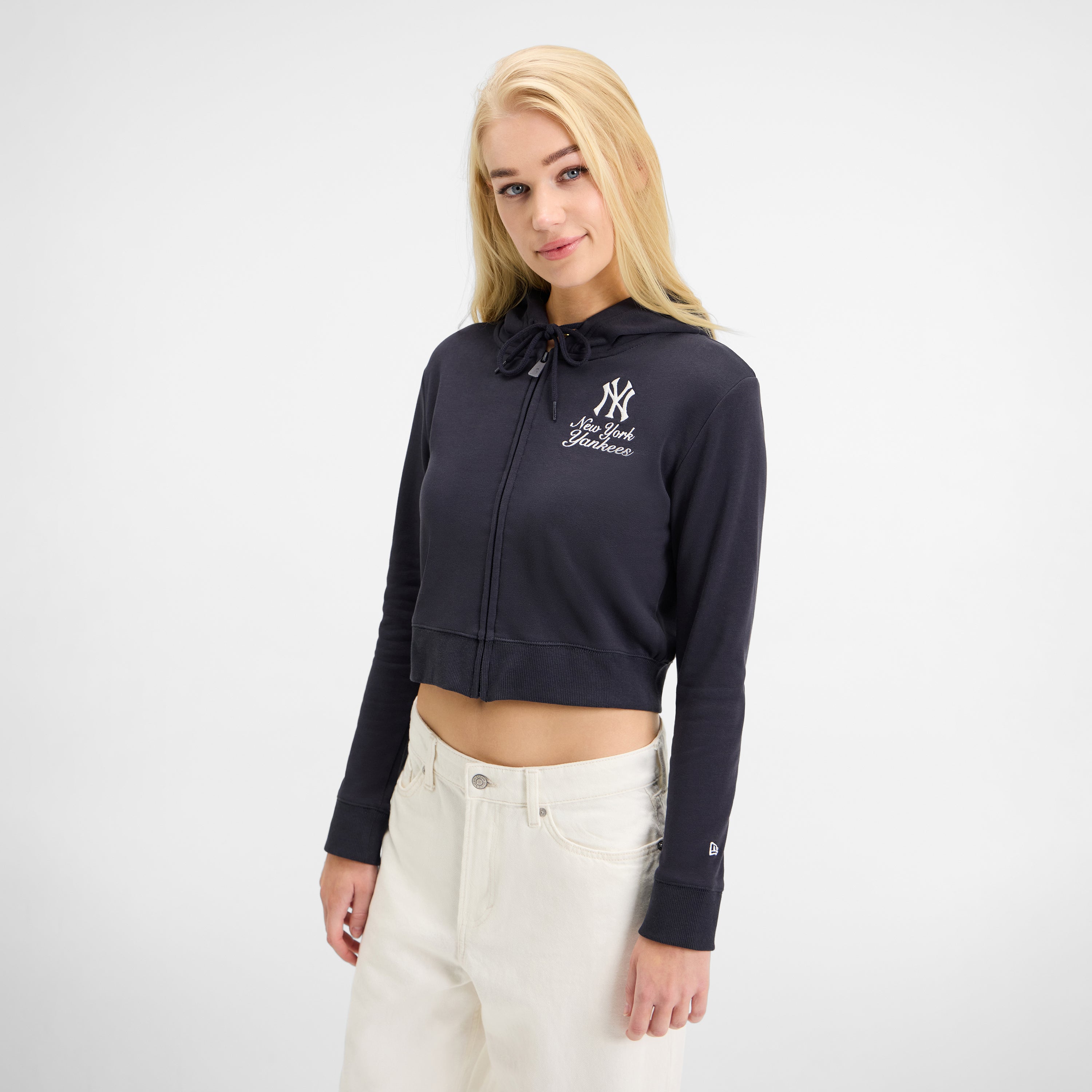 Boston Celtics Game Day Cropped Women's Zipper Hoodie