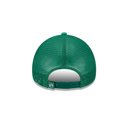 Boston Celtics Distressed 9FORTY A-Frame Trucker Hat