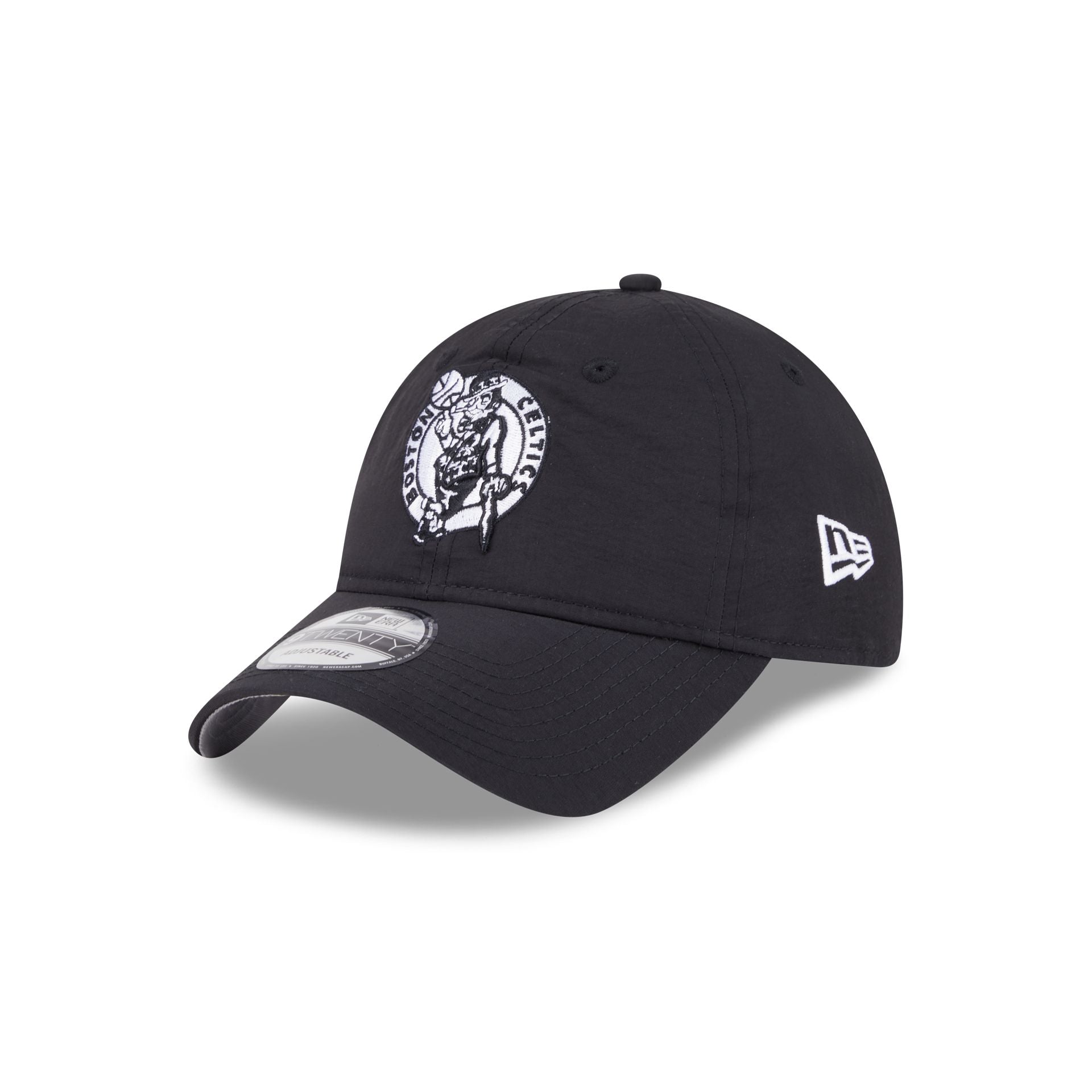 Boston Celtics Everyday Nylon Black 9TWENTY Adjustable Hat