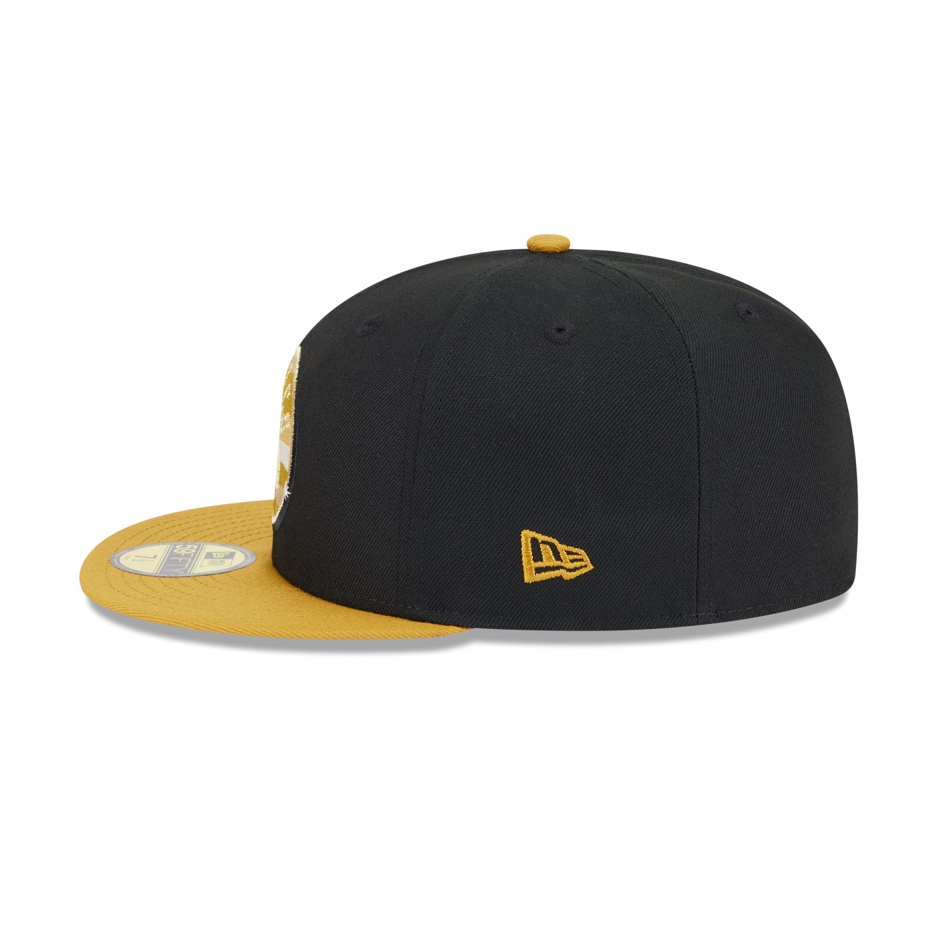 Boston Celtics Metallic Gold Logo 59FIFTY Fitted Hat
