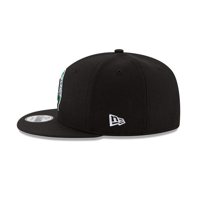 Boston Celtics Black 9FIFTY Snapback Hat