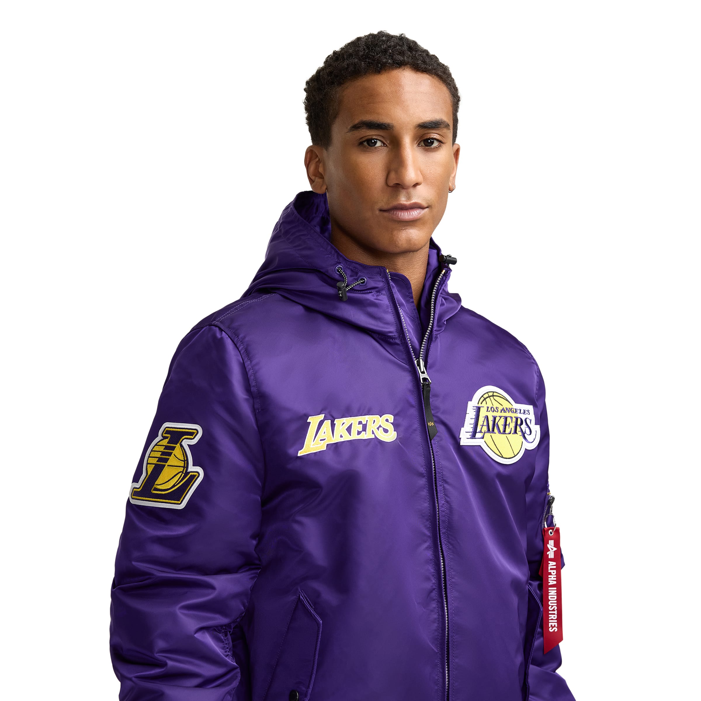 Alpha Industries x Boston Celtics L-2B Hooded Bomber Jacket